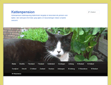 Tablet Screenshot of kattenpensions.org